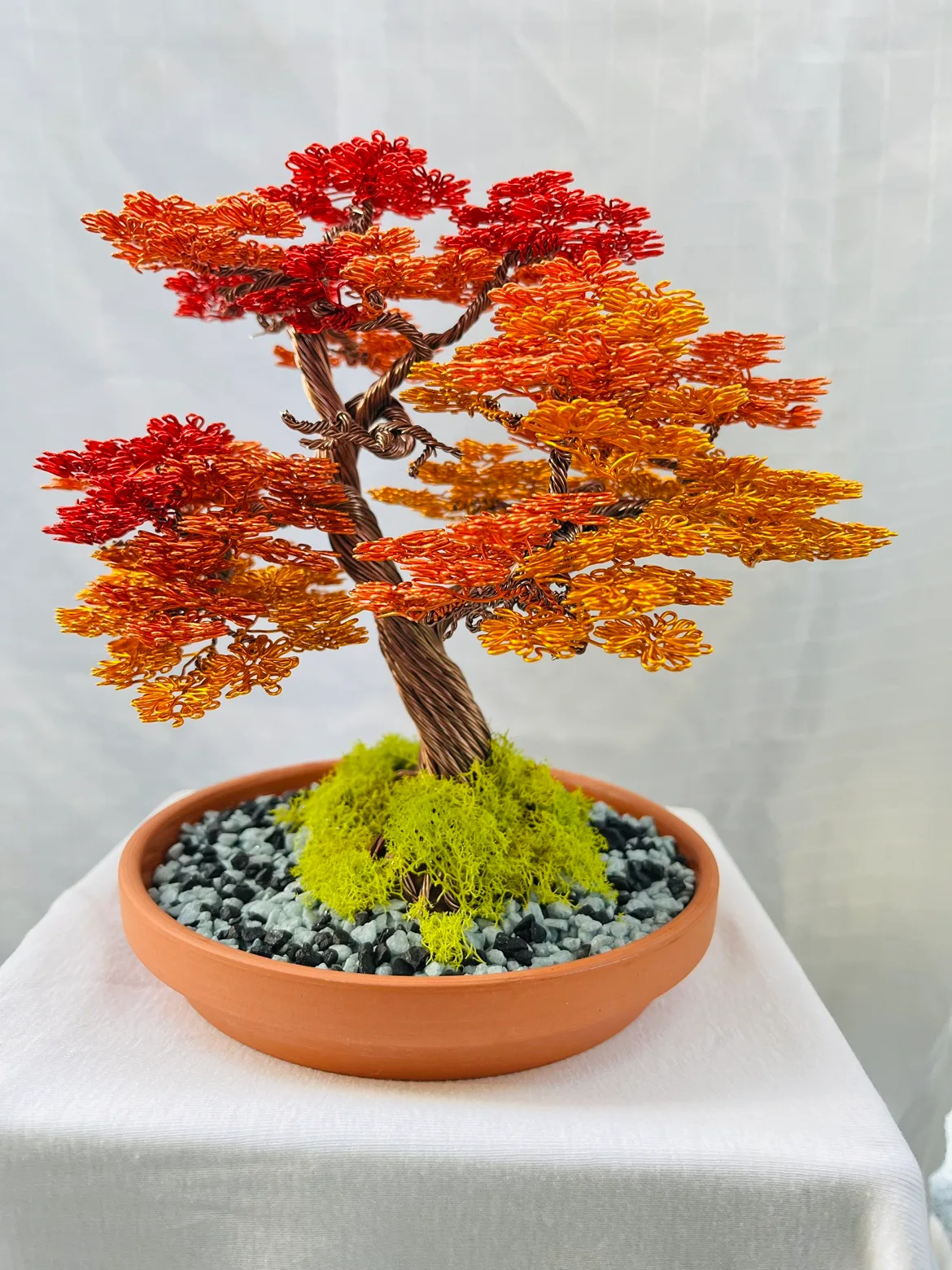 AUTUMN(FALL) WIRE BONSAI TREE image indicator(4)