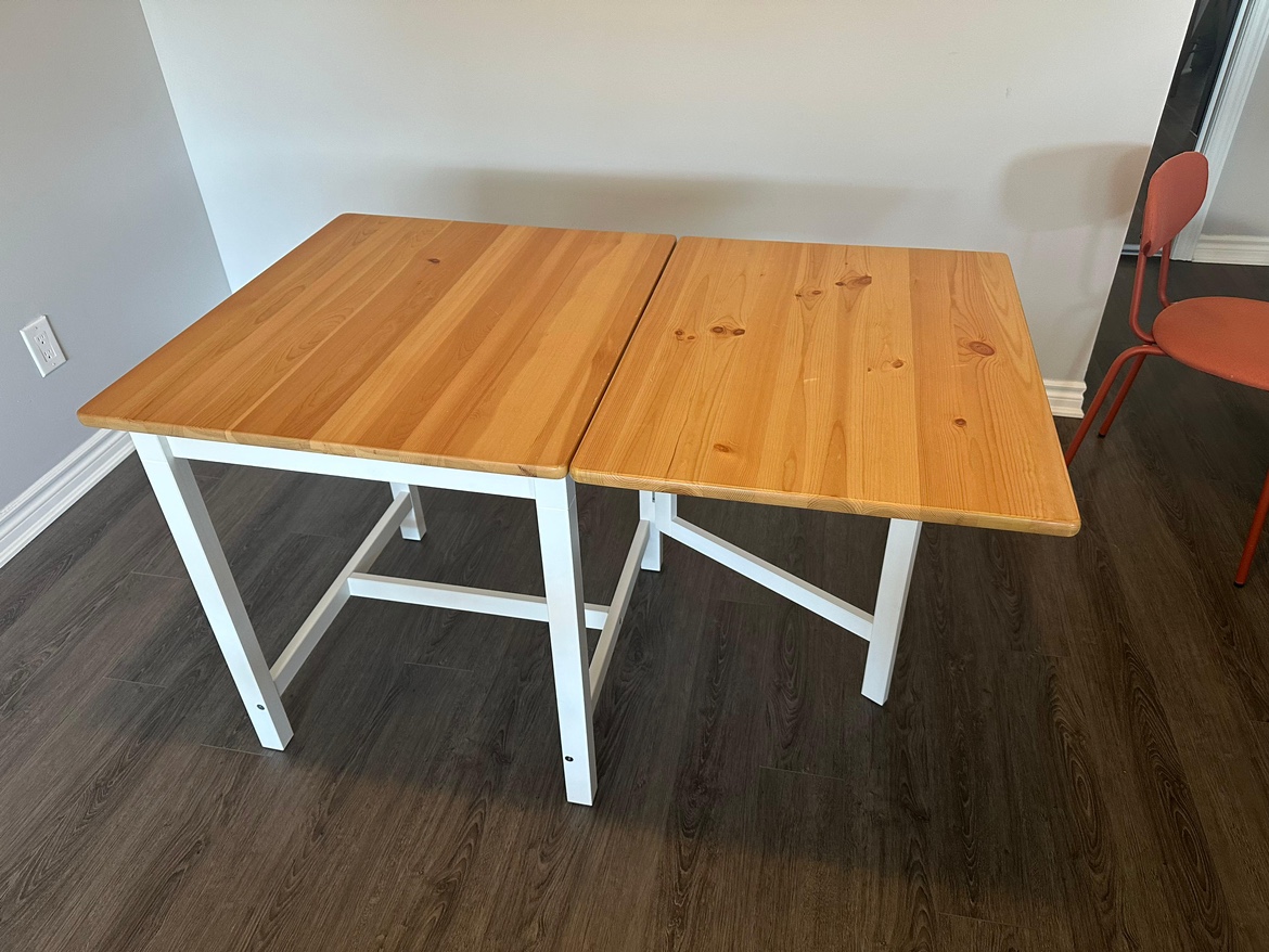 IKEA Drop Leaf Table (PINNTORP) - photo 2