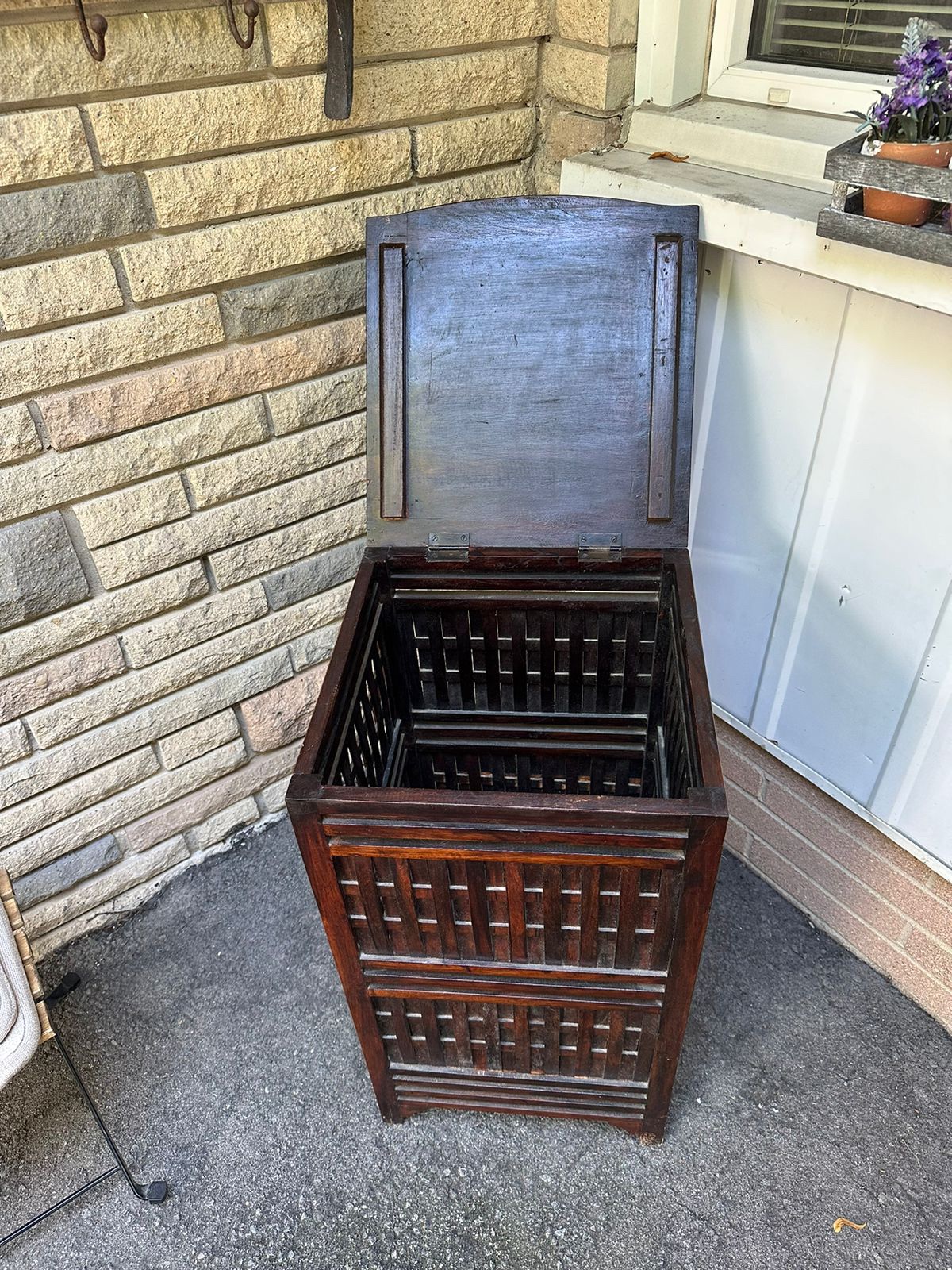 Solid Indian Wooden Storage Cabinet - photo 2