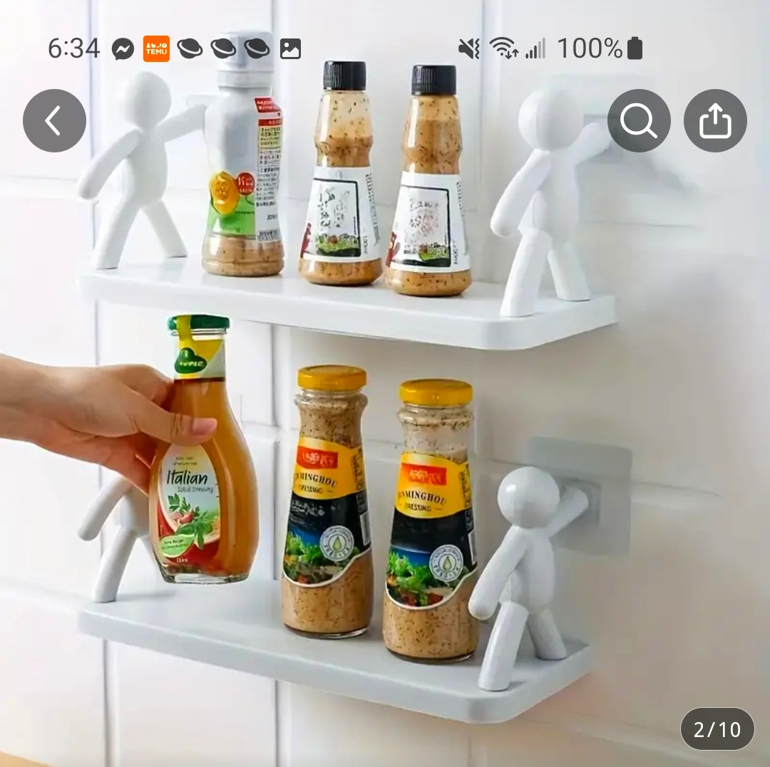 White Stick-On Shelf - photo 5