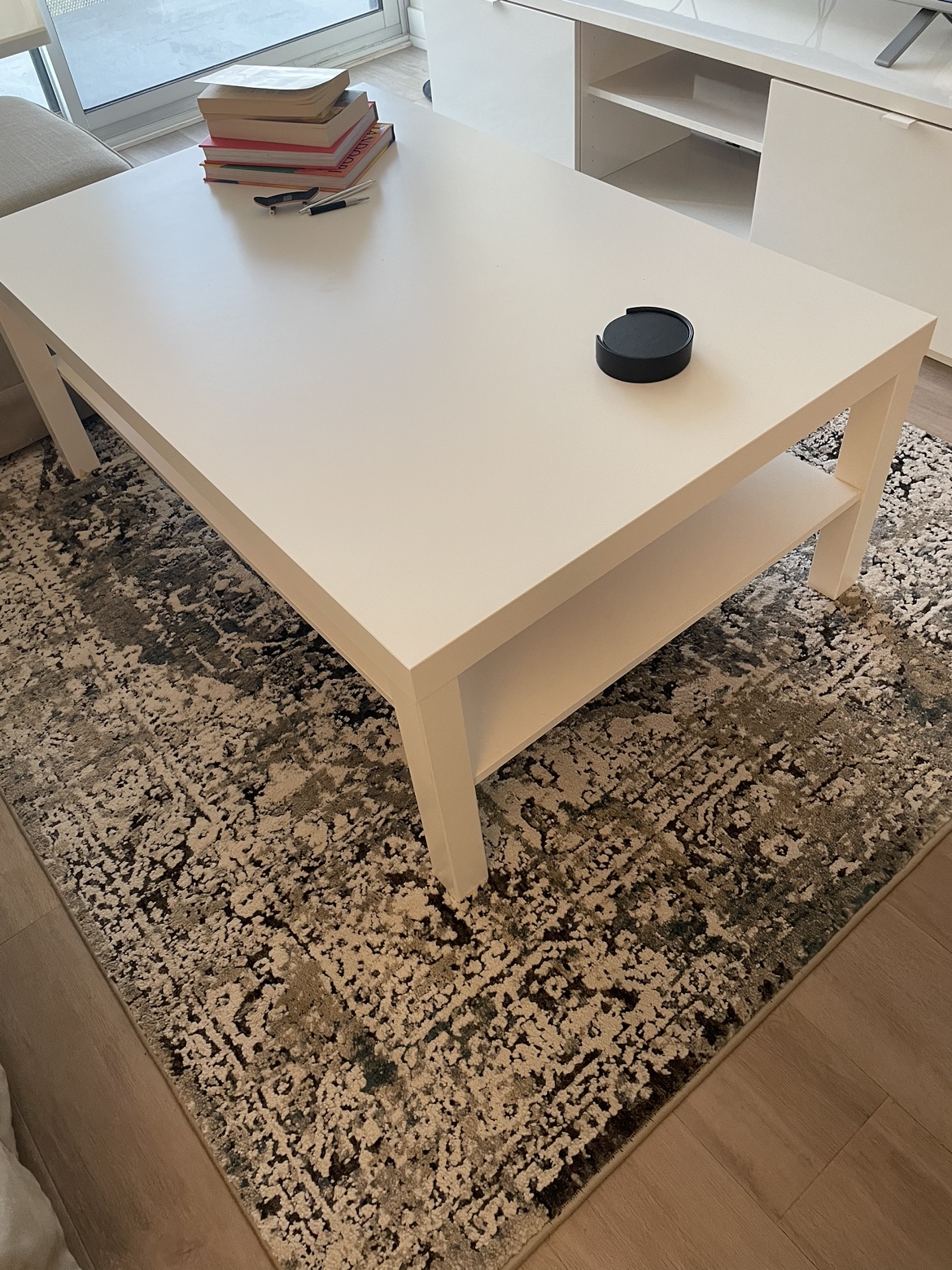 Coffee Table-Ikea Lack White - photo 2