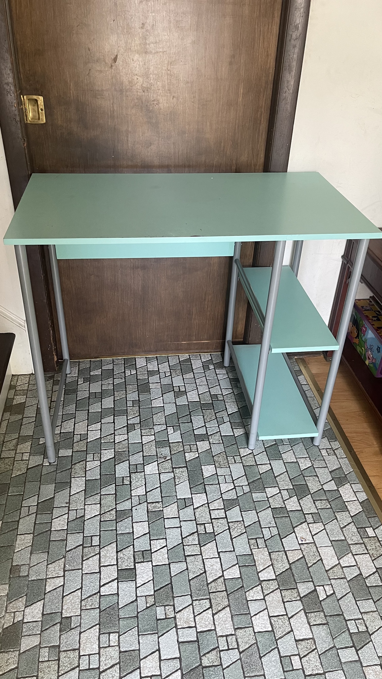 Desk with Shelf