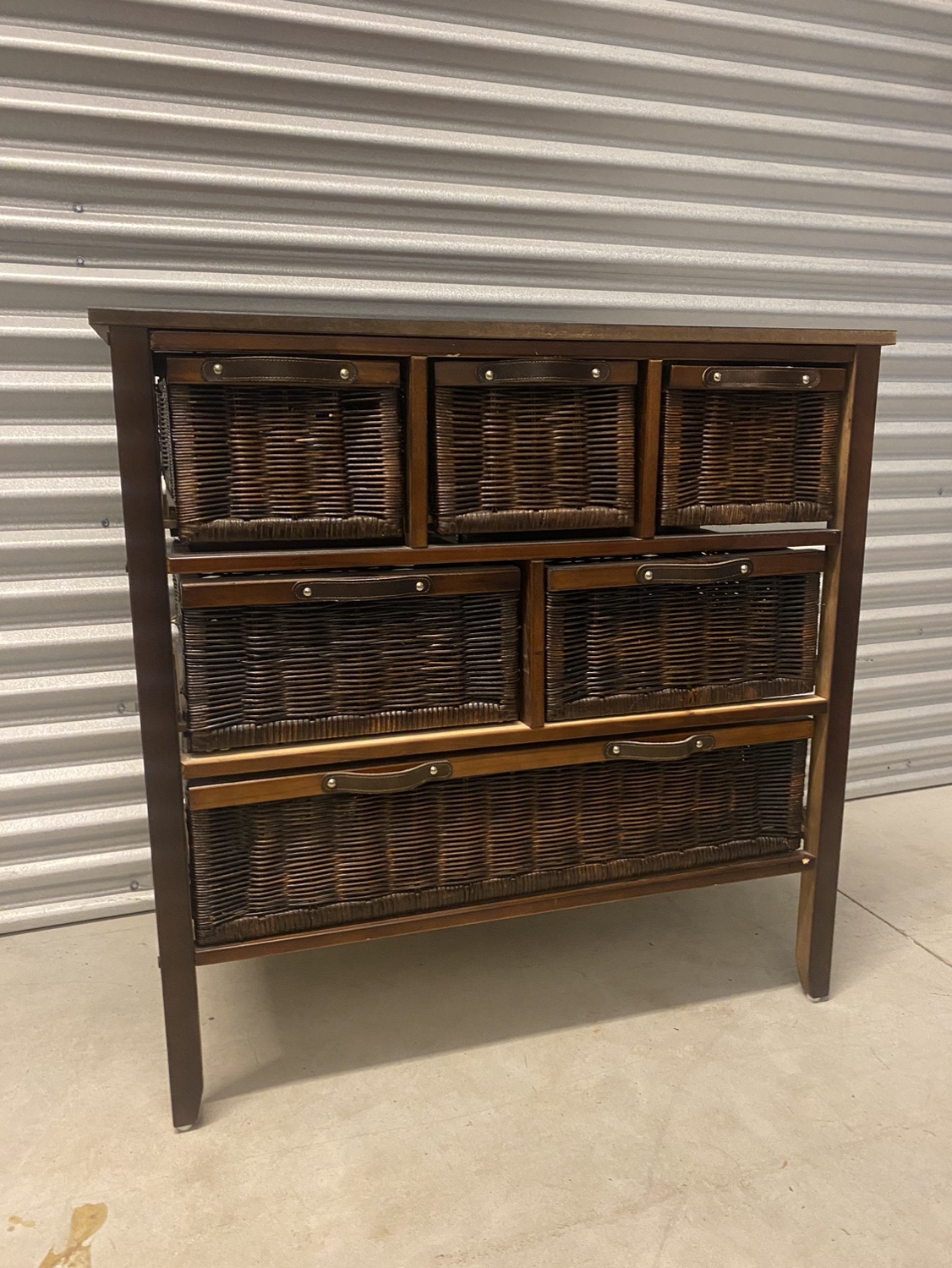 Wicker Drawer Chest - photo 2