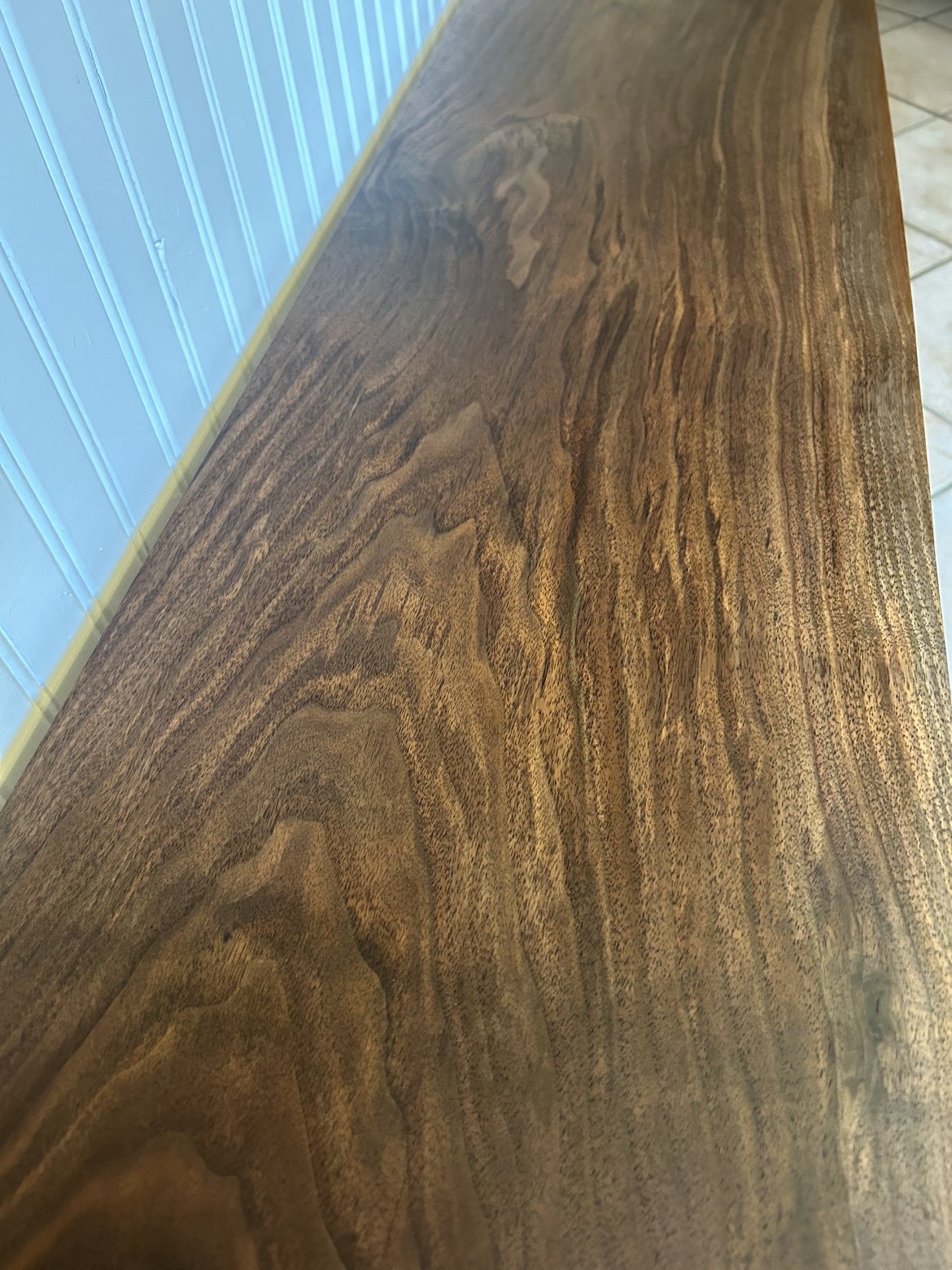 Black Walnut live edge bench - photo 3