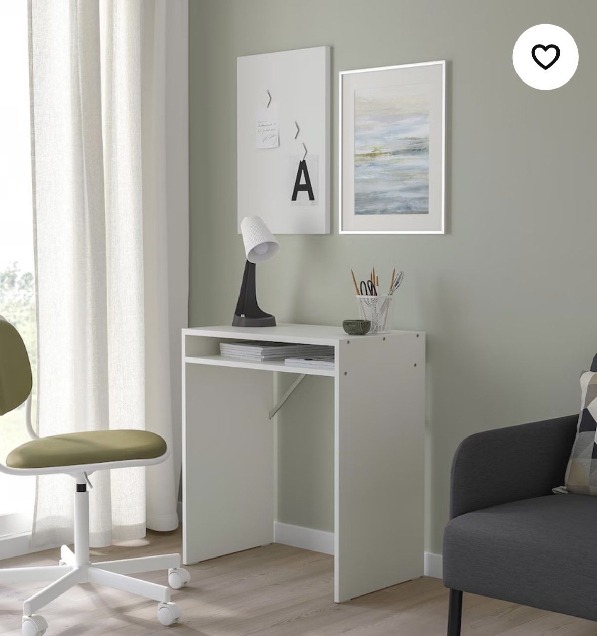 White Desk ikea