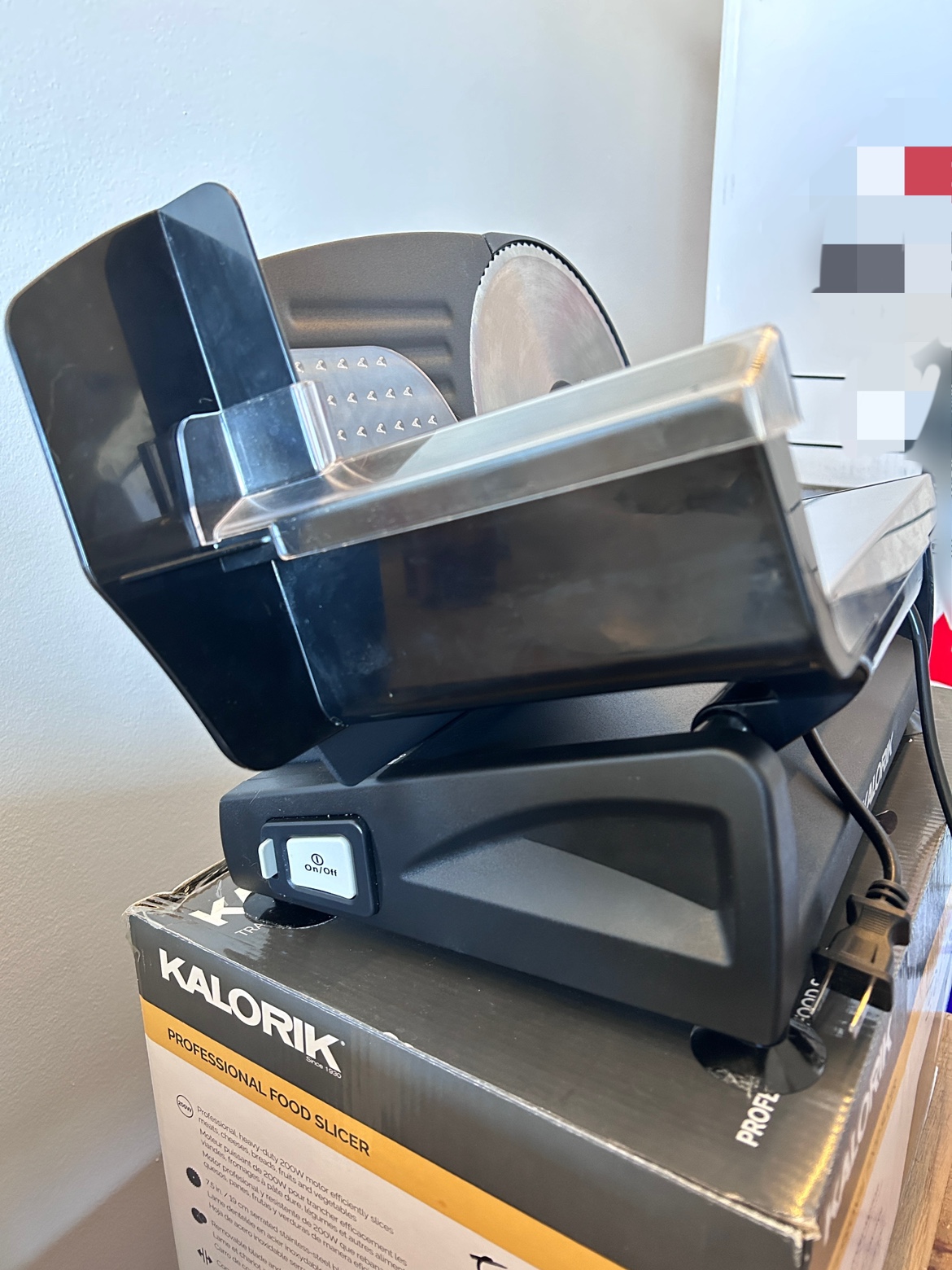 Kalorik 200 Watts Professional Food Slicer - photo 2