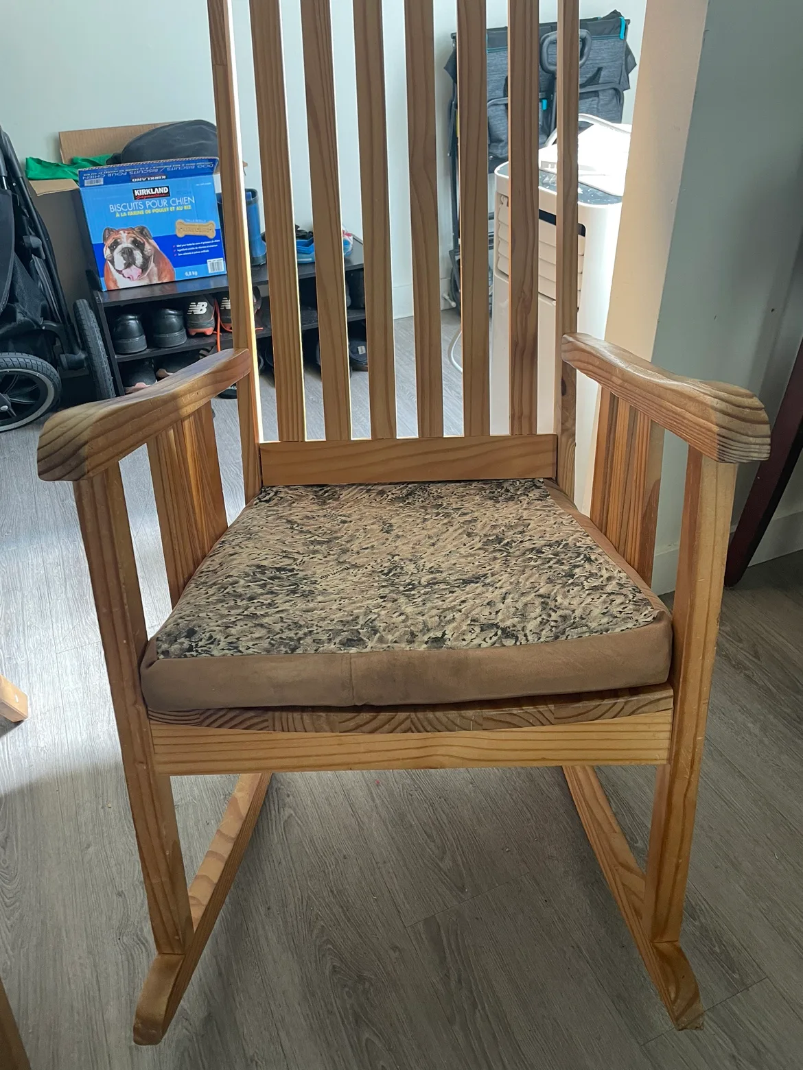 Wooden Rocking Chair thumbnail