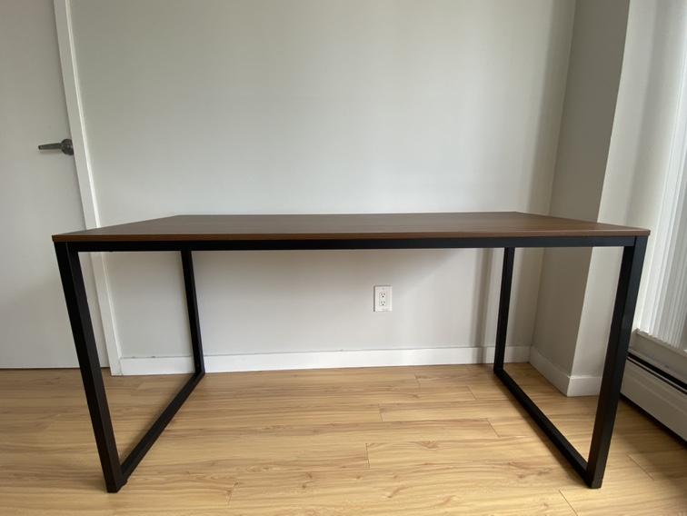 Desk / Table, 55” (61D x 139.7W x 73.7H cm)