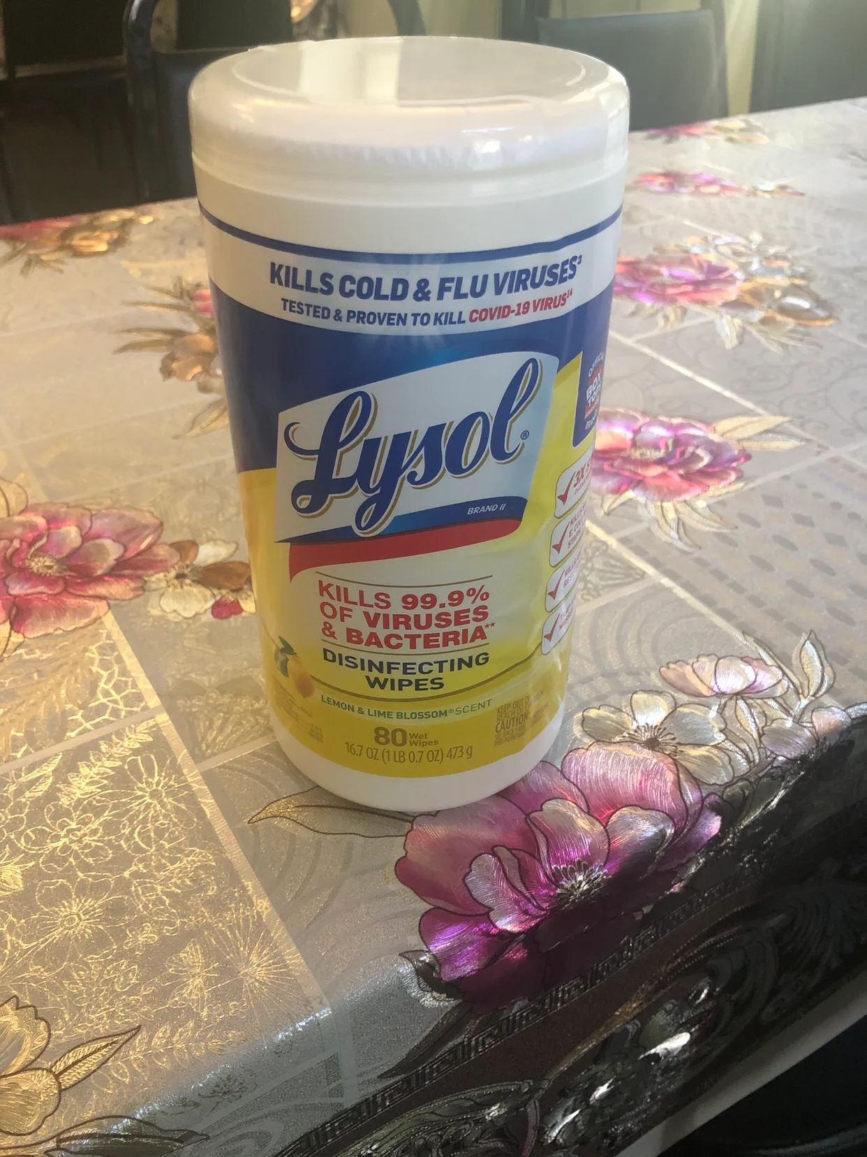 Lysol wipes thumbnail