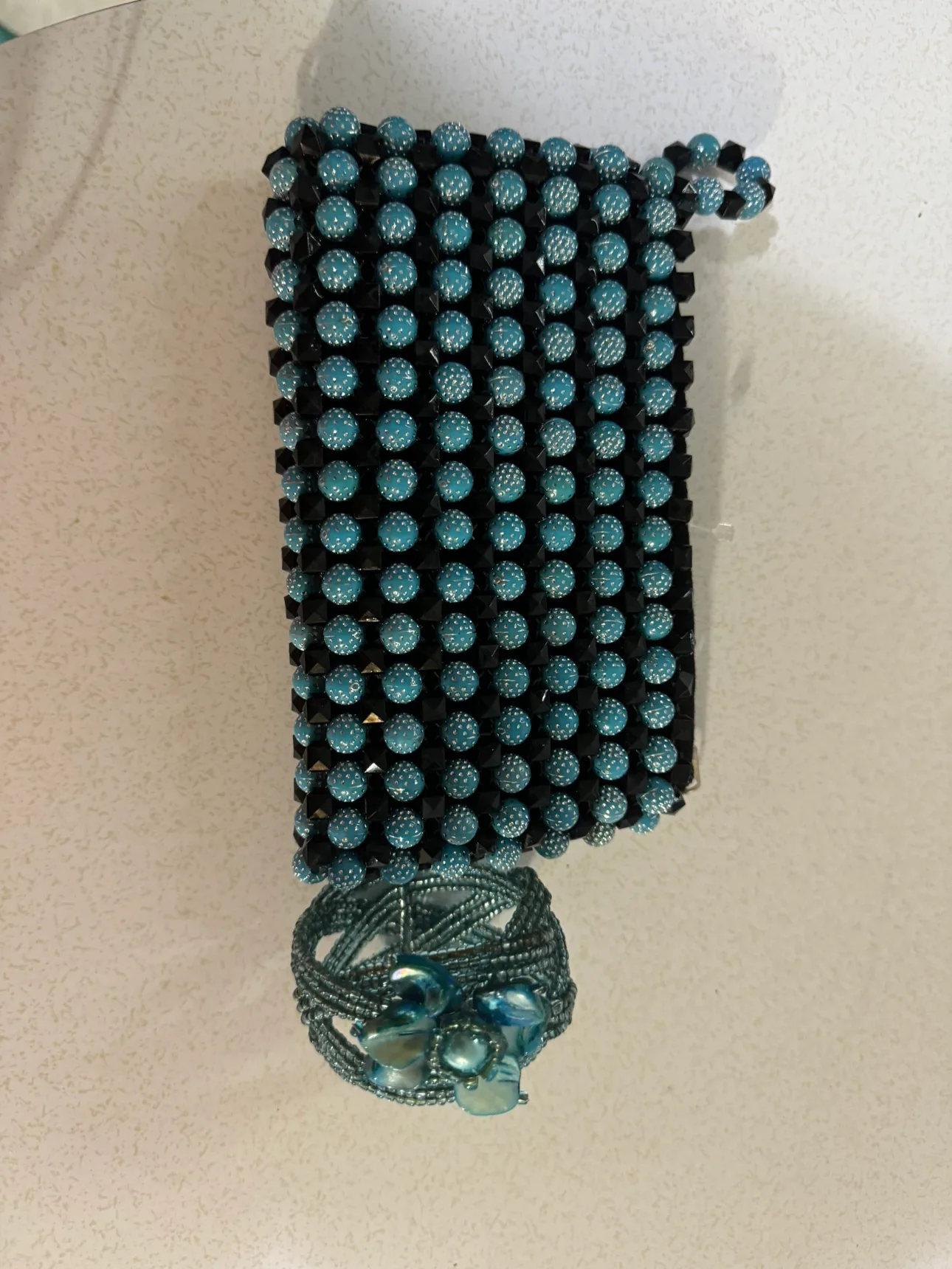 Beaded Clutch and Bracelet image indicator(8)