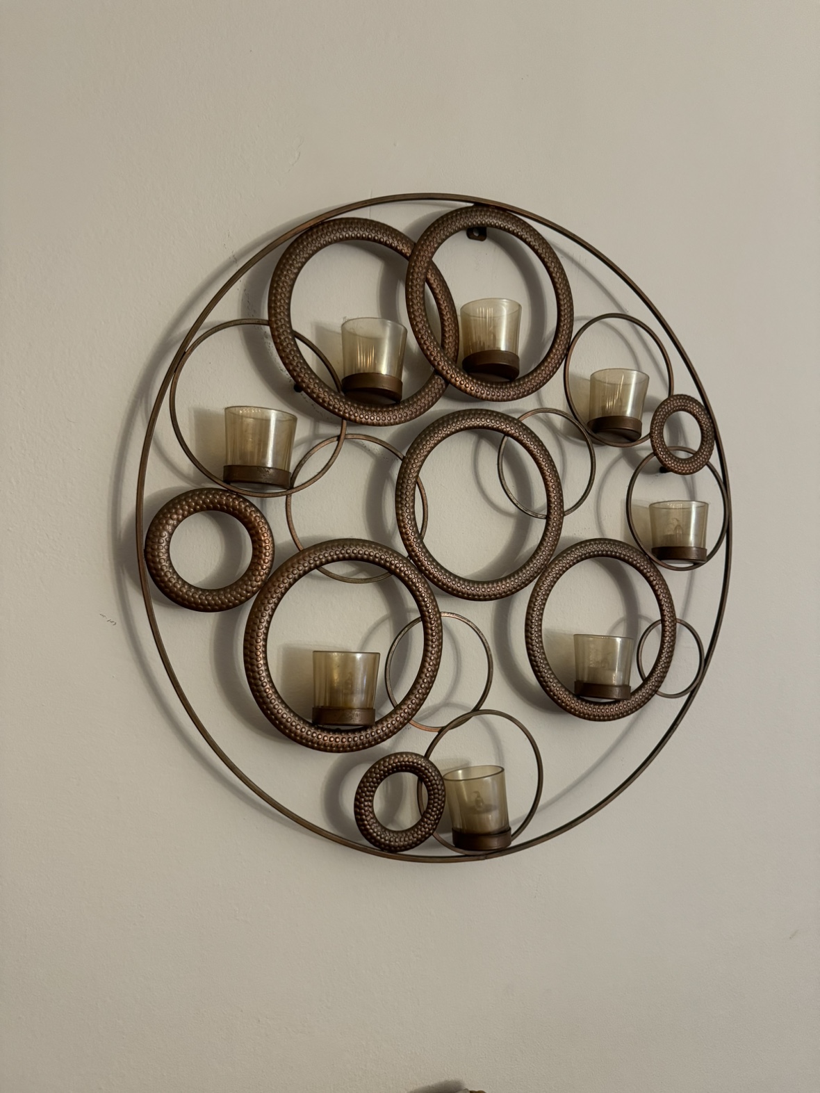 Metal Wall Candle Holder - photo 2