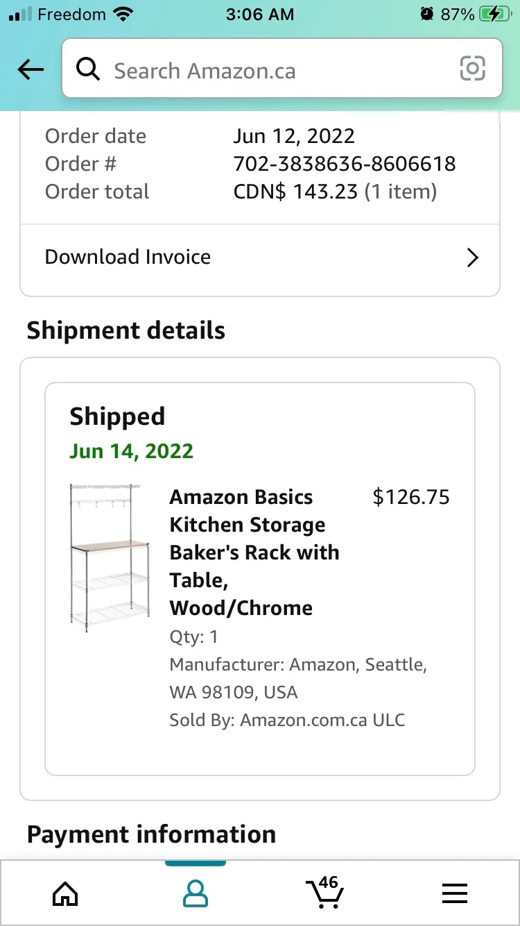 Kitchen Baker's Rack image indicator(9)