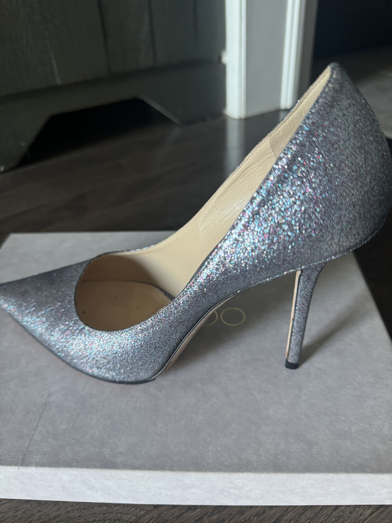 Jimmy Choo Silver Multicoloured Pump - photo 2