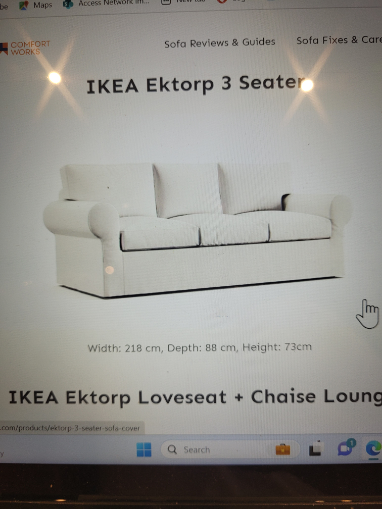IKEA Ektorp Loveseat - photo 3