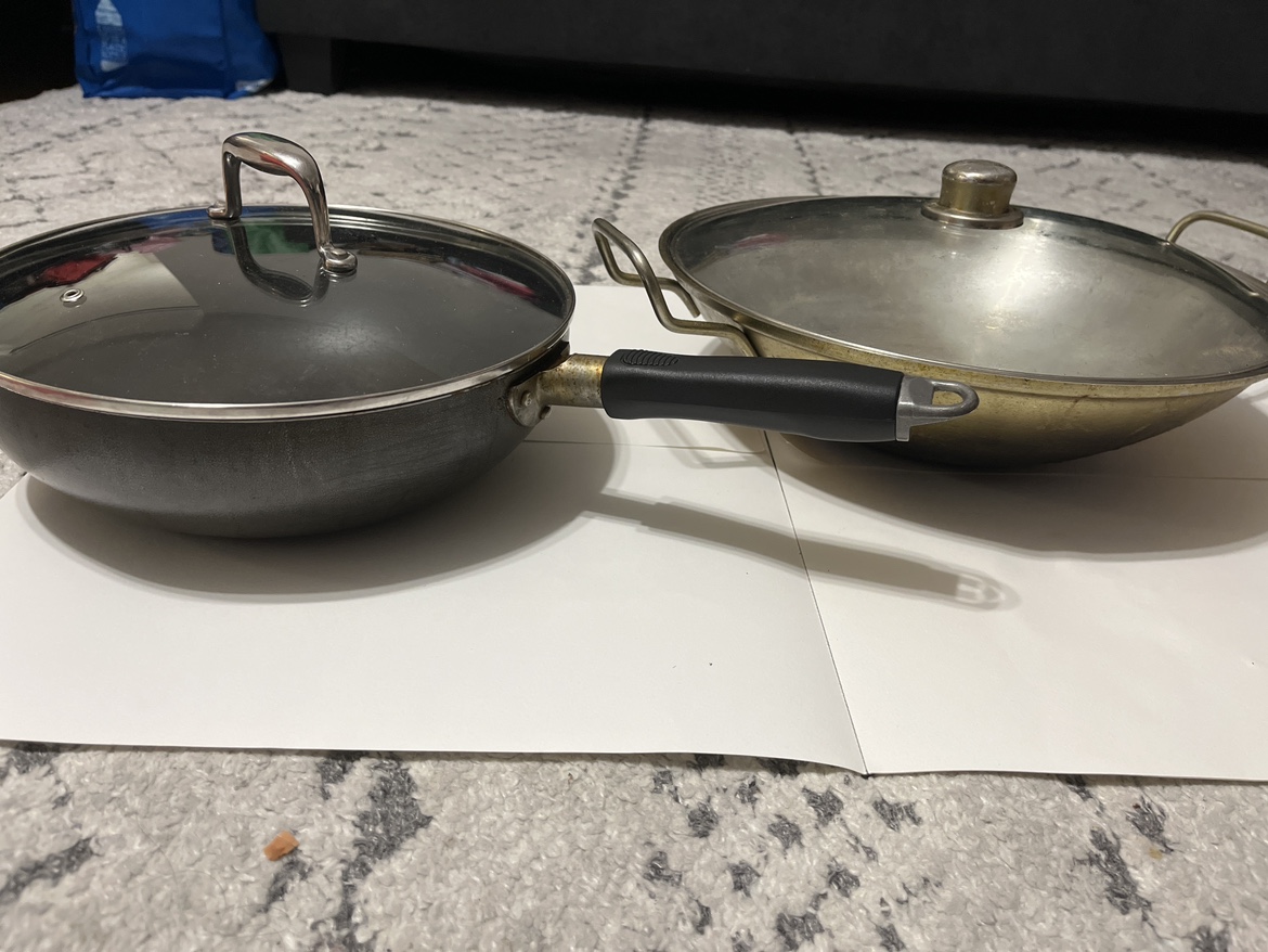 Wok and Frying Pan Set - photo 2