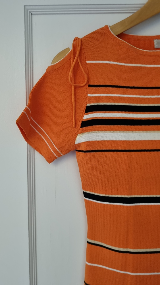 Striped Orange Top - photo 3