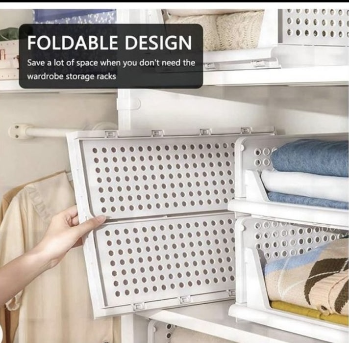 Set of 4 Stackable Drawer Organizers - photo 4
