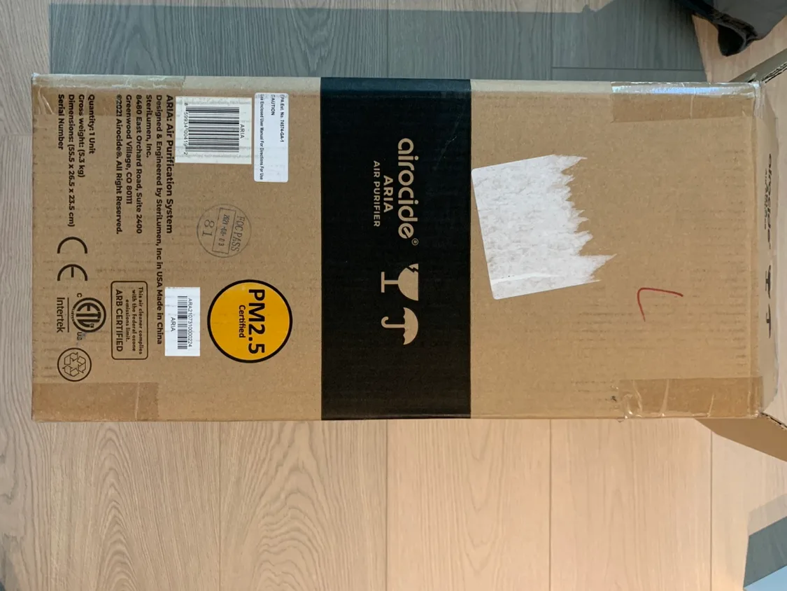 Air Purifier Airocide Aria PM2.5  공기청정기 image indicator(6)