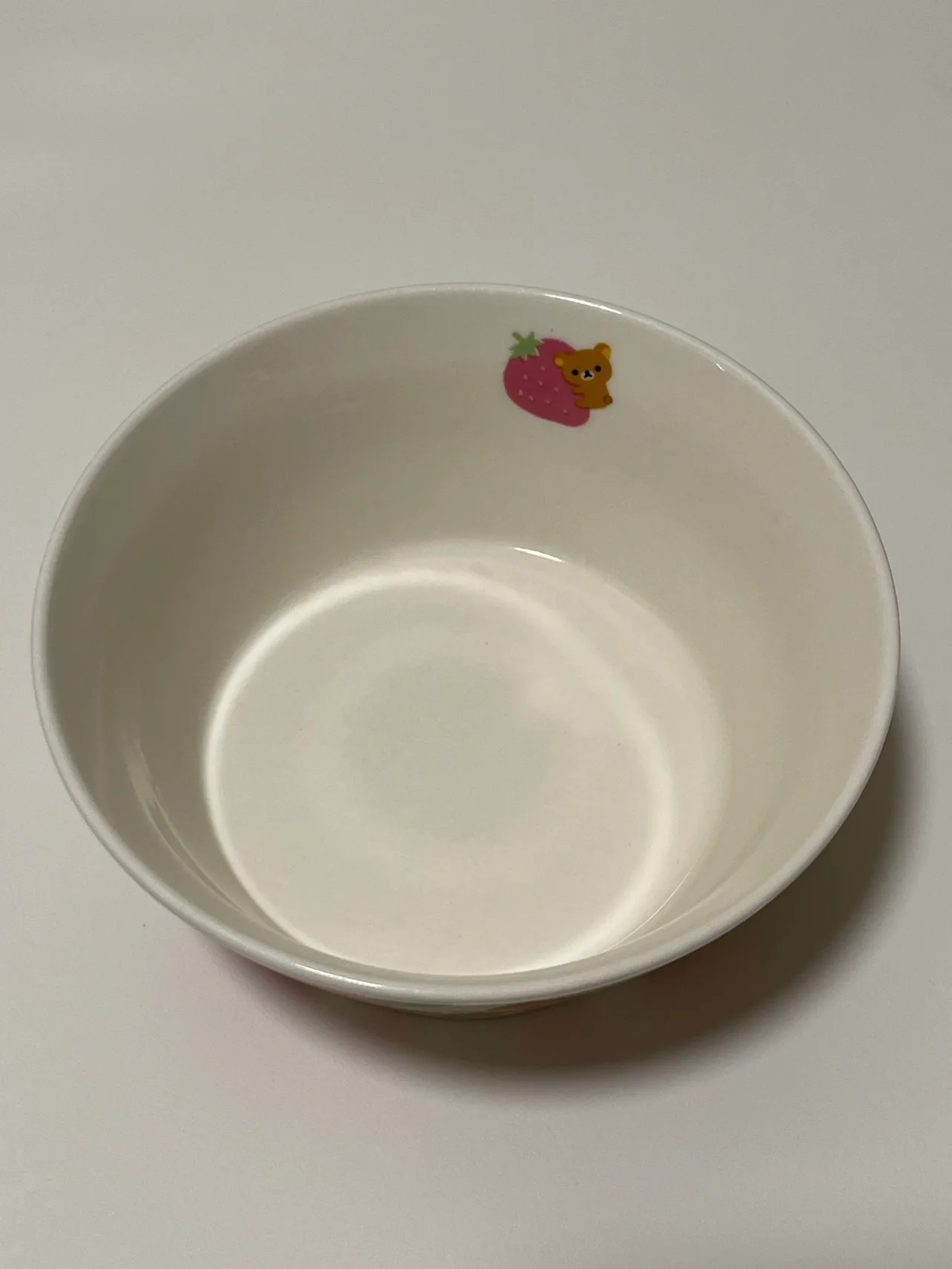 Rilakkuma Strawberry Ceramic Bowl image indicator(2)
