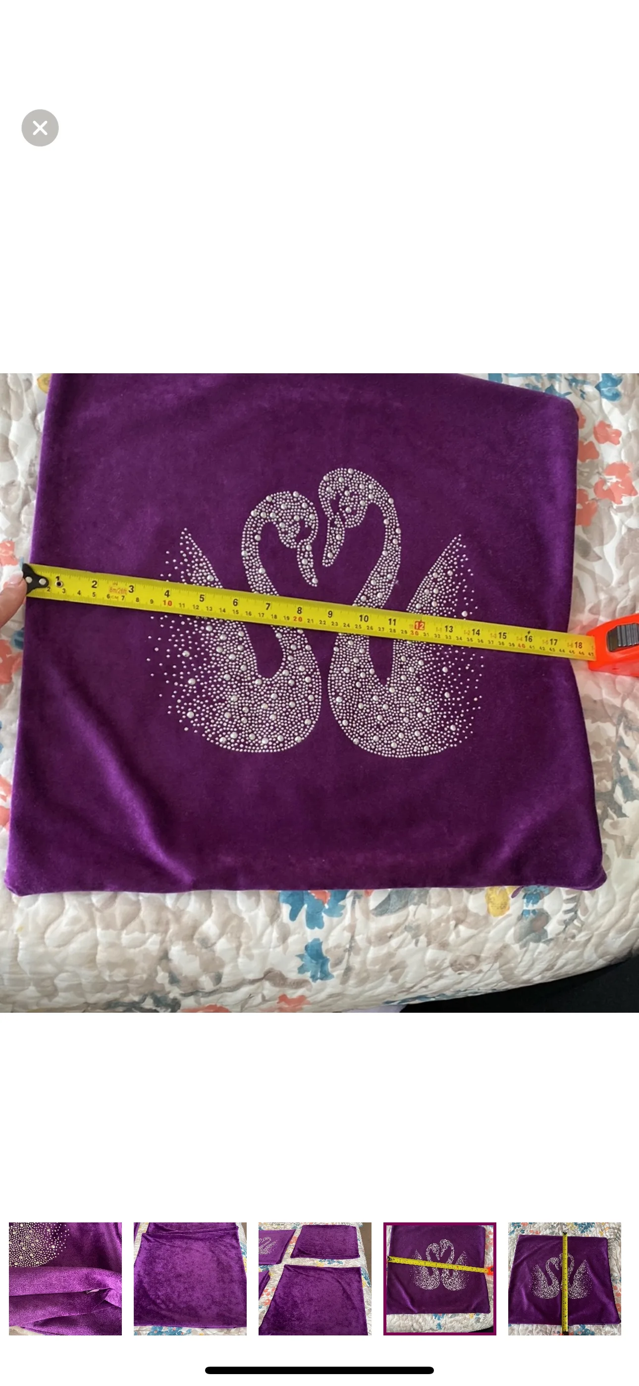 Purple Velvet Pillow Covers image indicator(7)