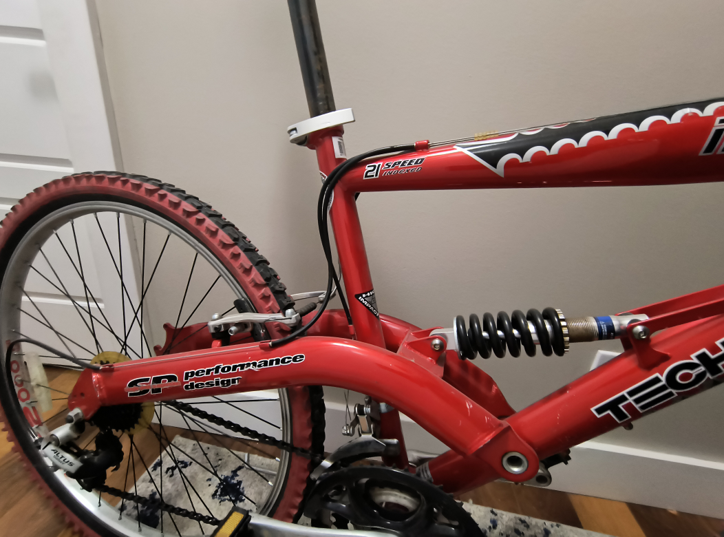Tech Team Inertia Full suspension mountain bike - photo 2