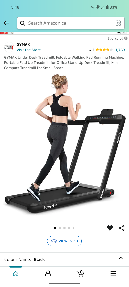 GYMAX Under Desk Treadmill