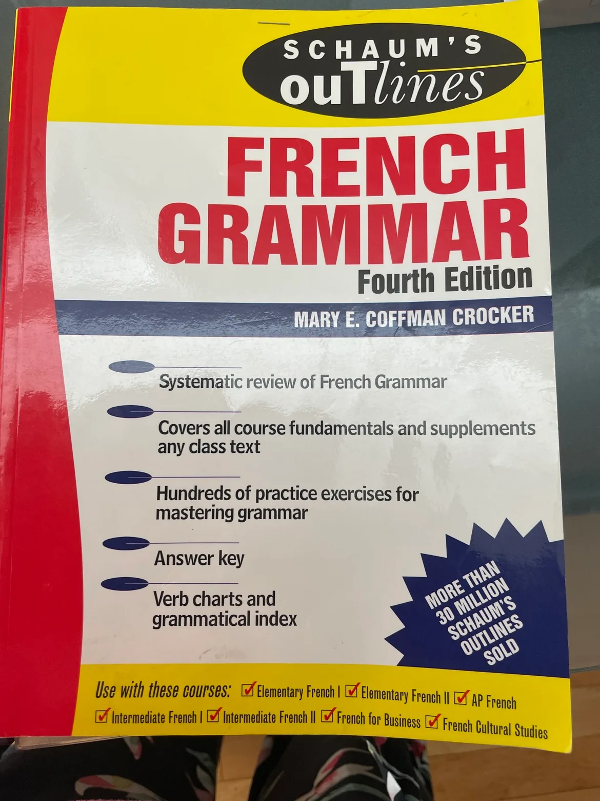 Schaum's Outlines French Grammar, 4th Edition thumbnail