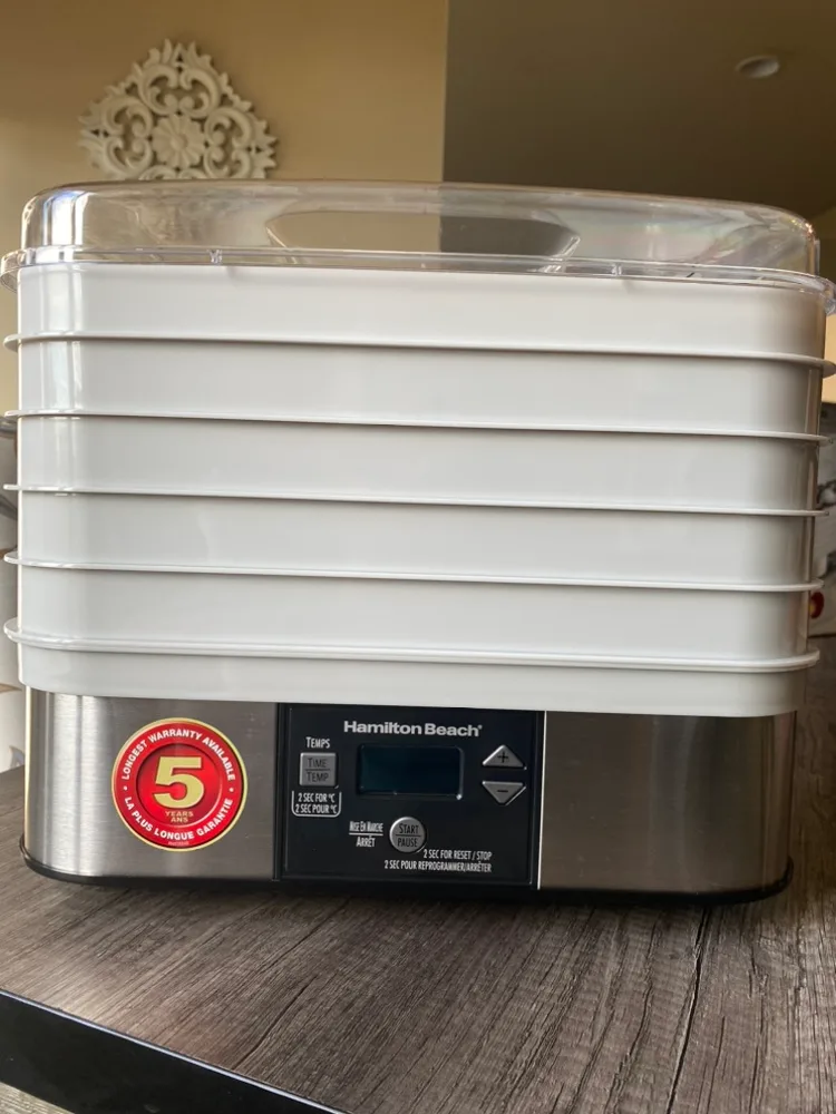 Hamilton Beach Food Dehydrator image indicator(2)