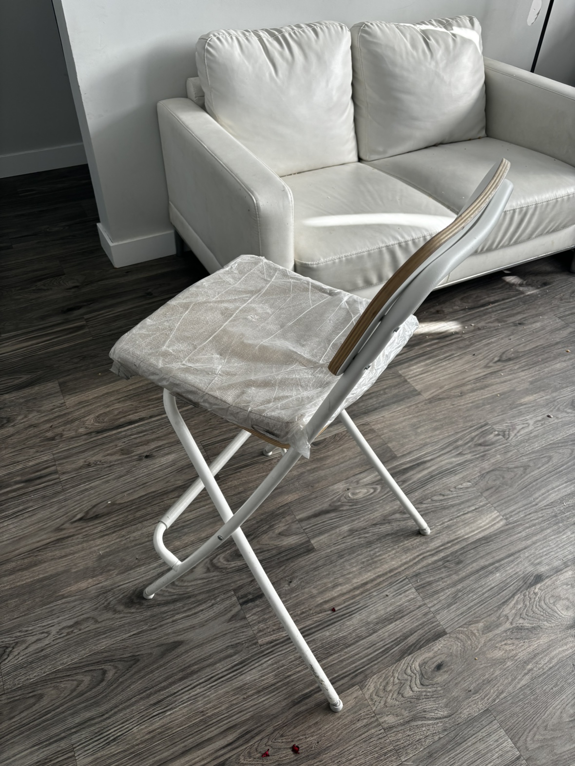 IKEA Bar Stool with Backrest - Free Pad - photo 3