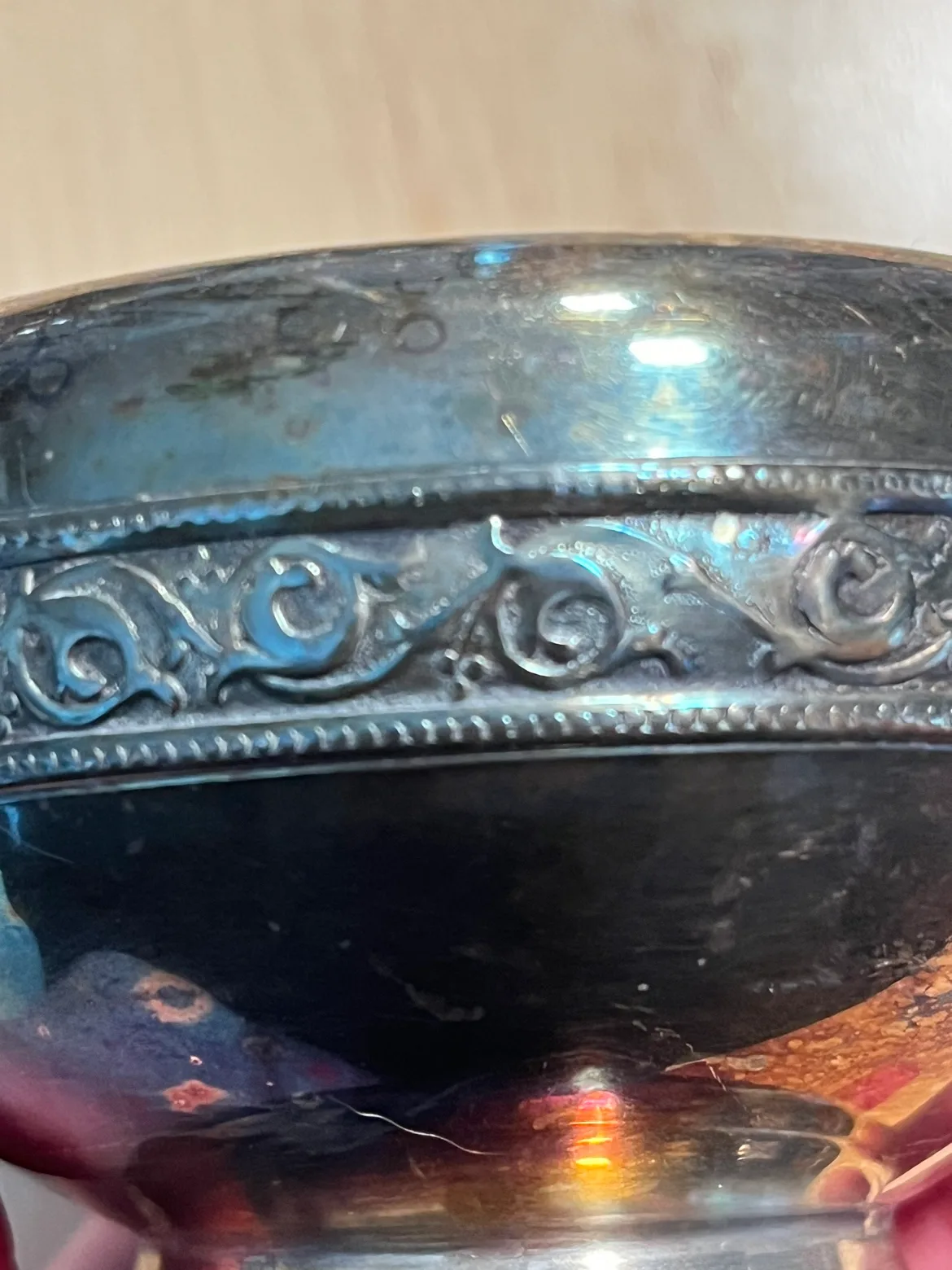 Viking Plate Silver Creamer image indicator(3)