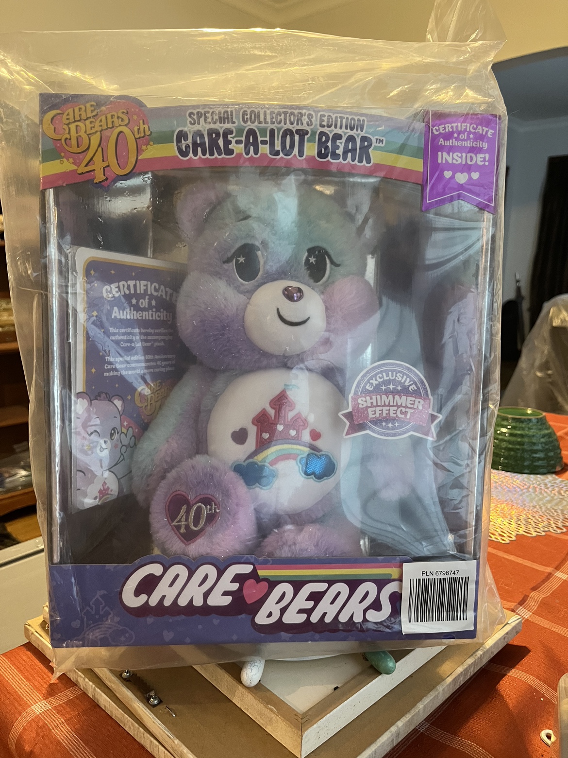 Care-a-lot Bear 40th Anniversary Plush