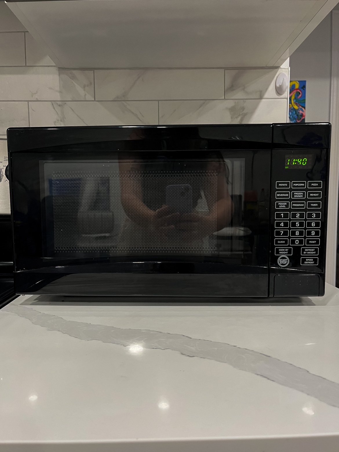 Black Microwave 0.7 cu ft