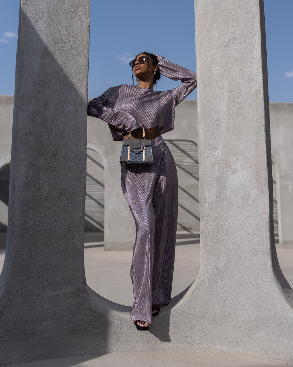 Pleated Crop Top - photo 3
