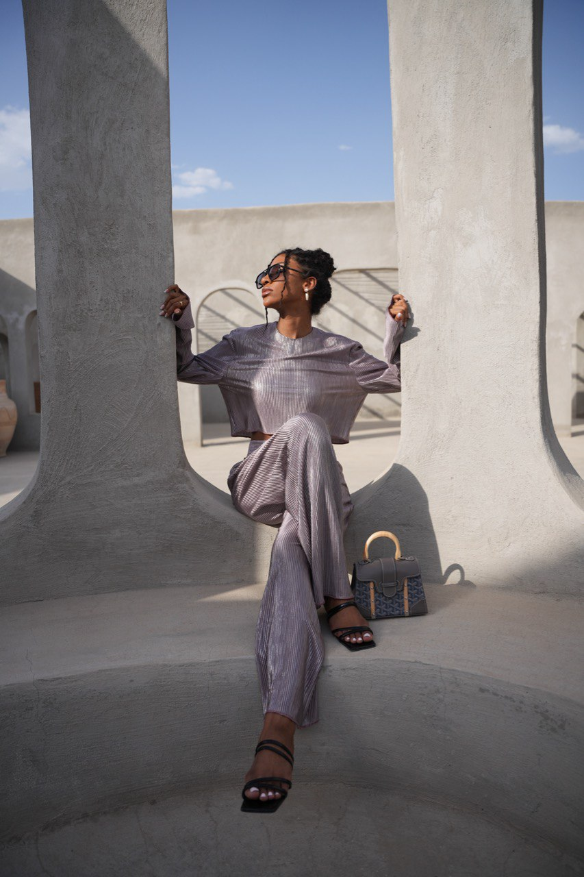 Pleated Crop Top - photo 4