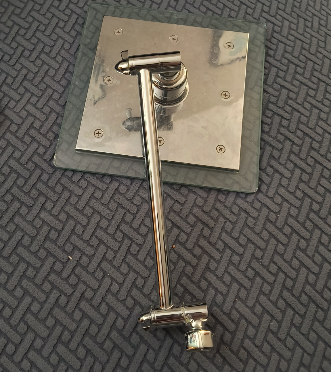 Waterfall articulating shower head - photo 2