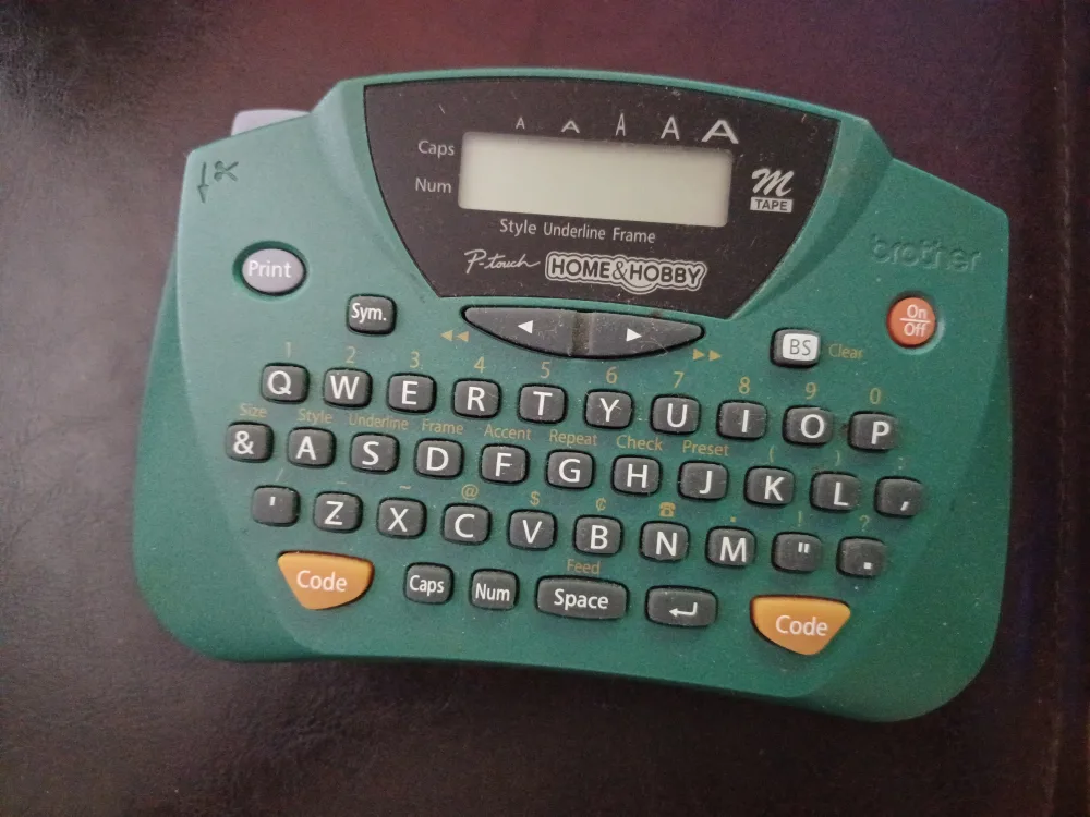 Brother P-Touch Home & Hobby Label Maker thumbnail