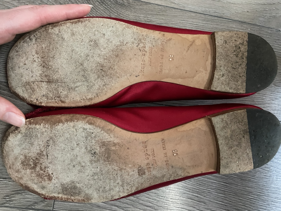 Vintage Kate Space Red Ballet Flats - 8.5/9 Women’s - photo 3
