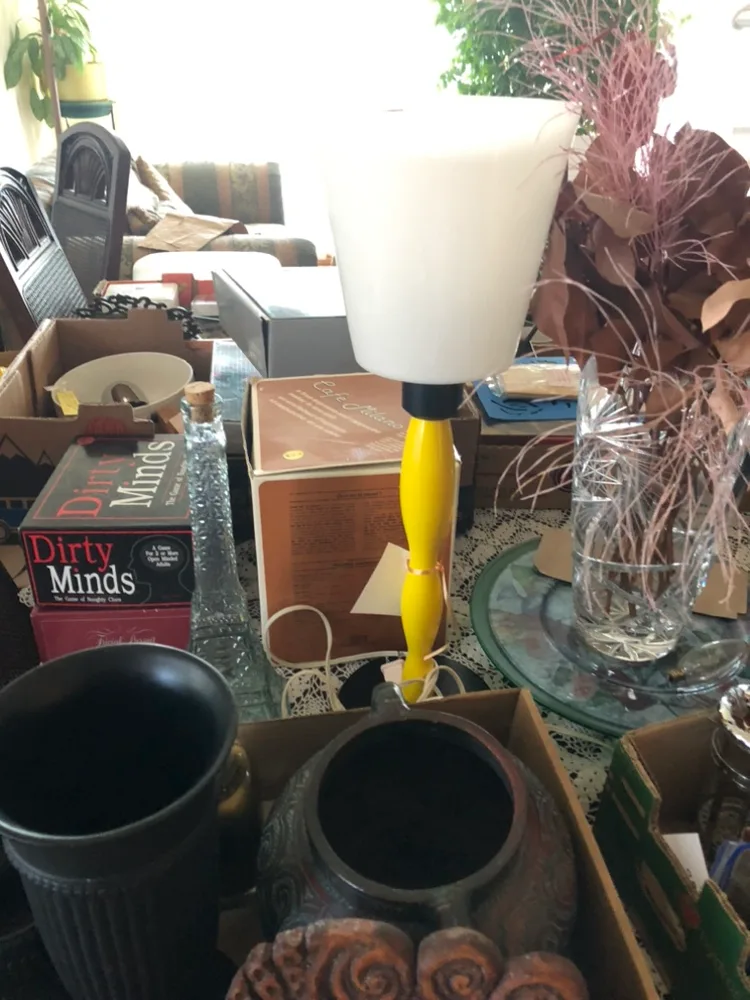 🧡Vintage IKEA Smog Table Lamp. Mid Century Modern. Like New image indicator(2)