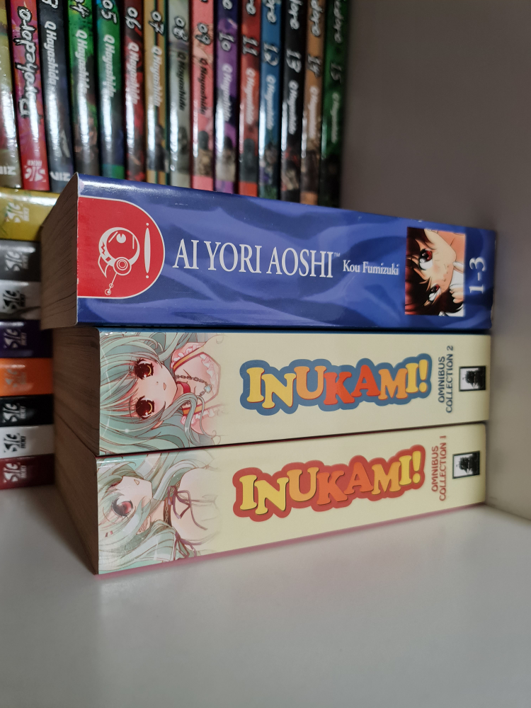Ai Yori Aoshi and Inukami! Manga Omnibus Lot