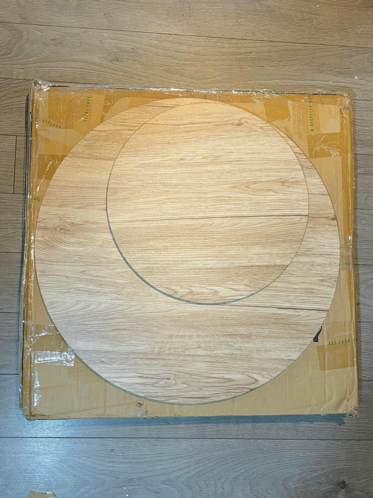 Set of 2 Round Nesting Coffee Tables - photo 4