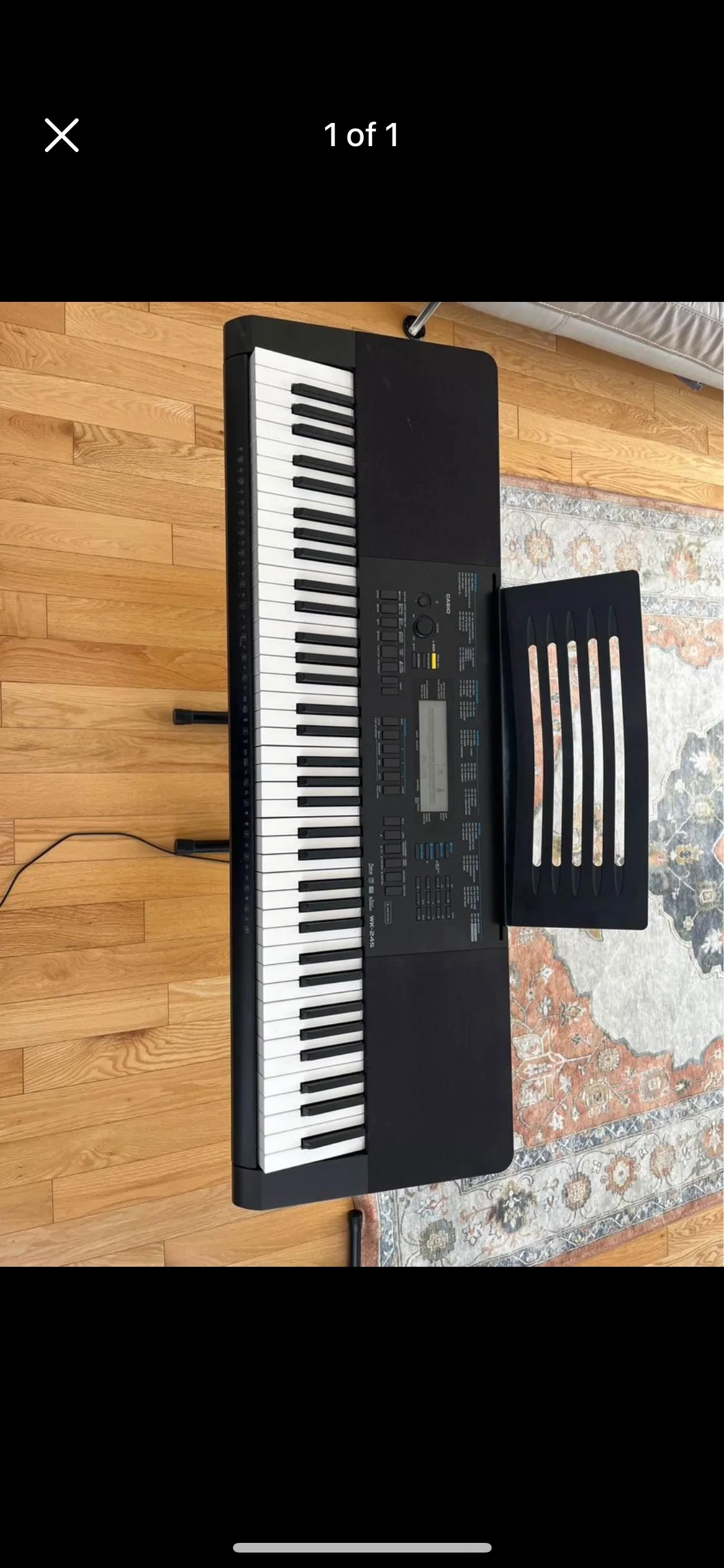 Casio WK-245 Keyboard thumbnail
