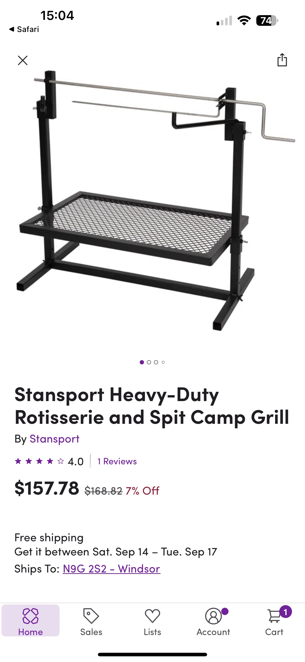 Rotisserie grill