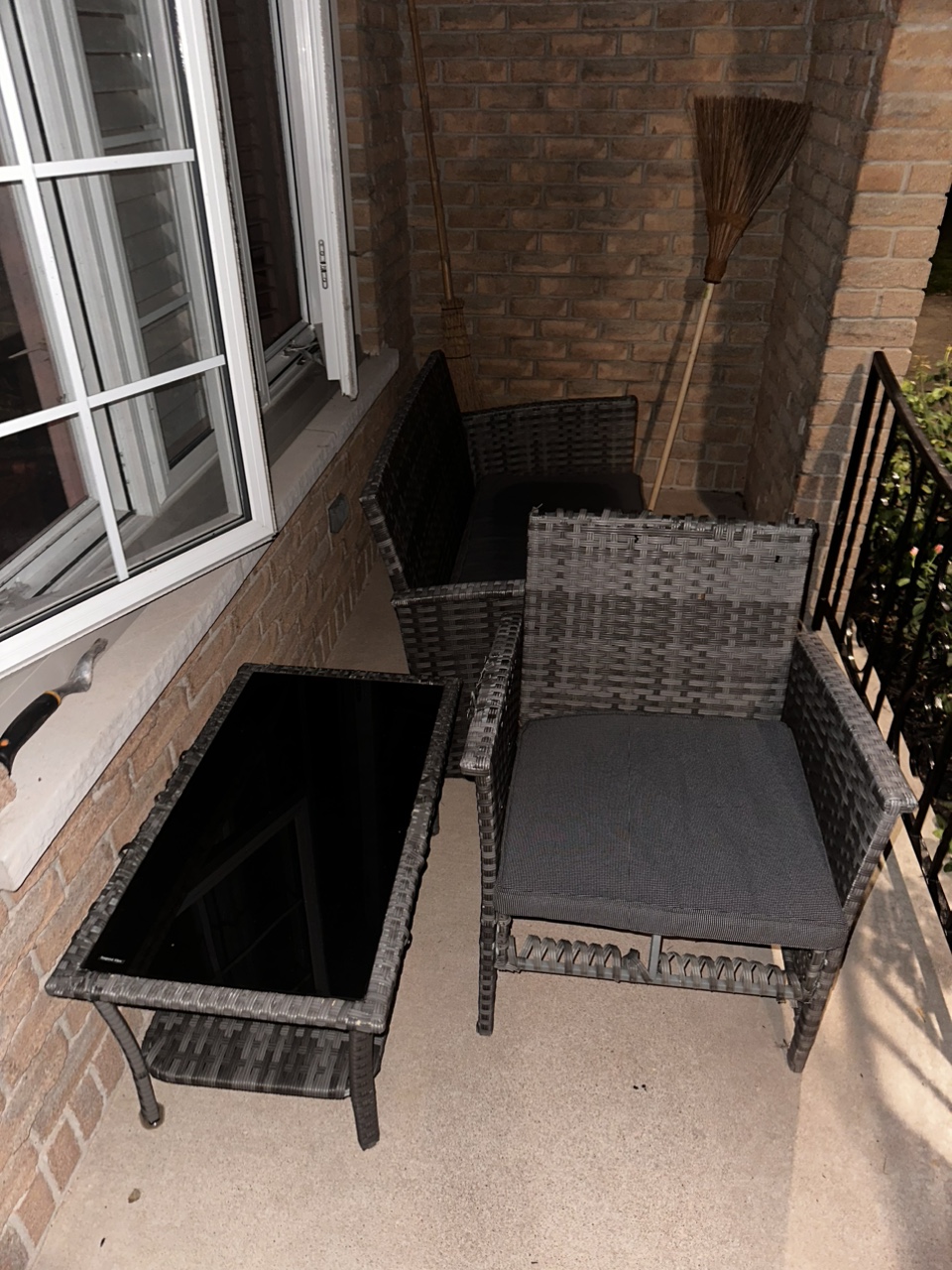 Wicker Patio Furniture Set - photo 2