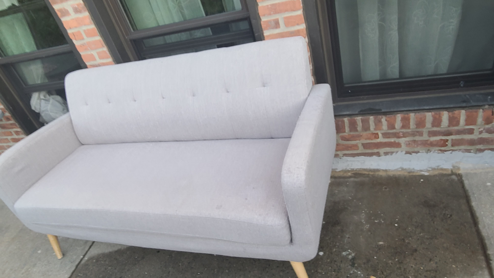 Gray Loveseat - photo 4
