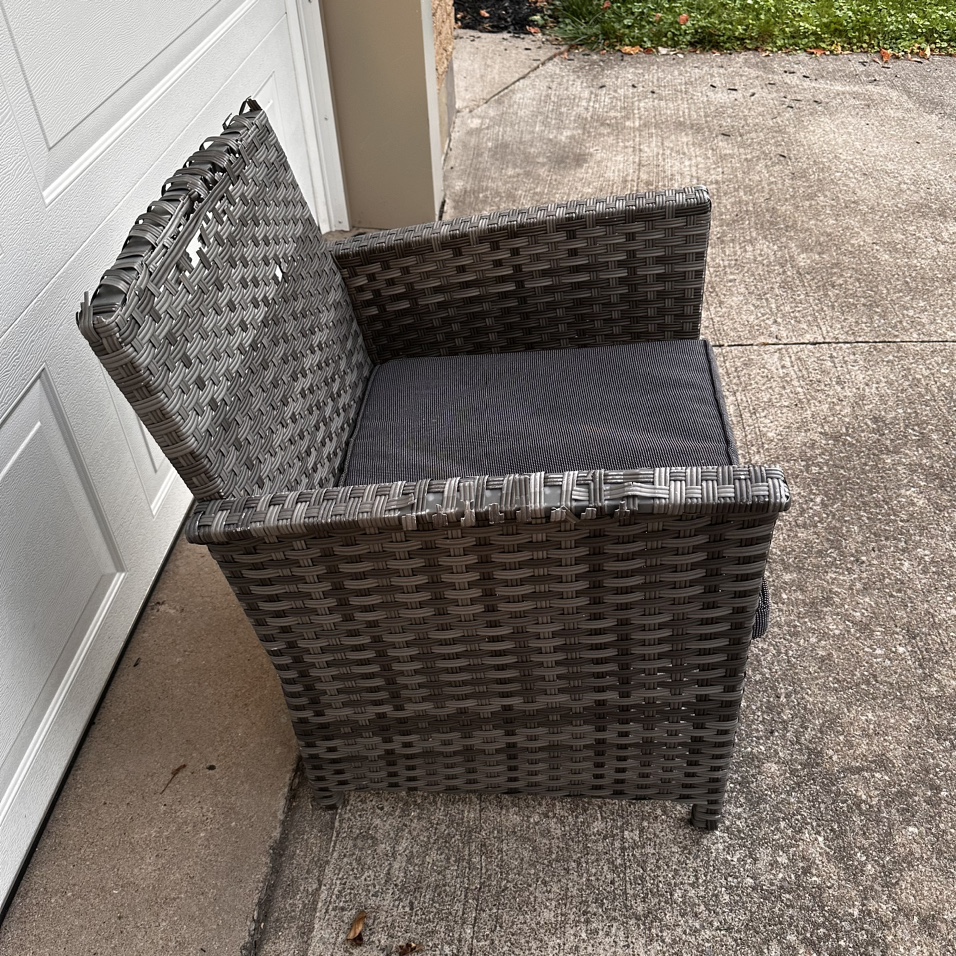 Wicker Patio Chair - photo 3