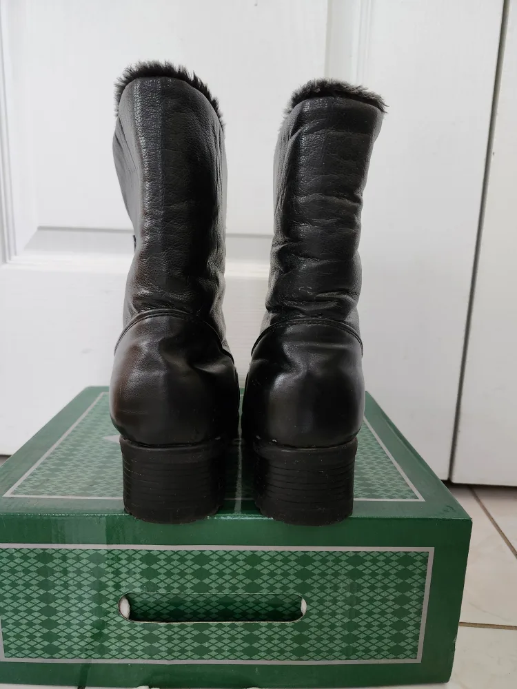 Black Winter Boots image indicator(5)