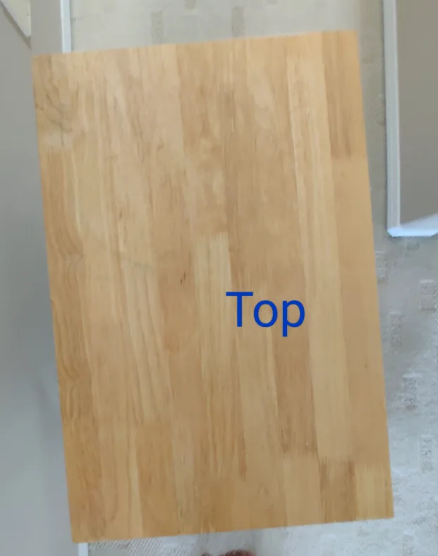 Wooden Rolling Cart thumbnail