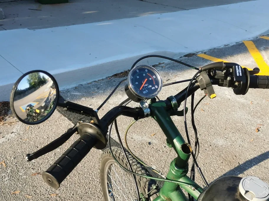 Gas powered motorized bicycle image indicator(2)