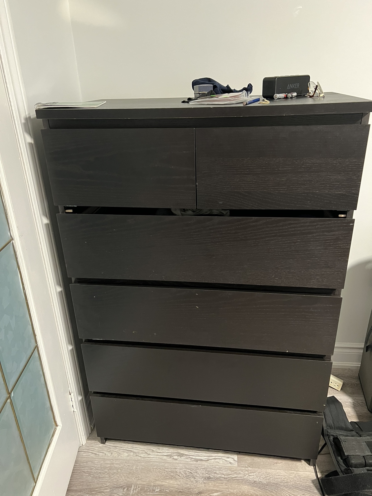 IKEA MALM Chest of Drawers and night stand - photo 2