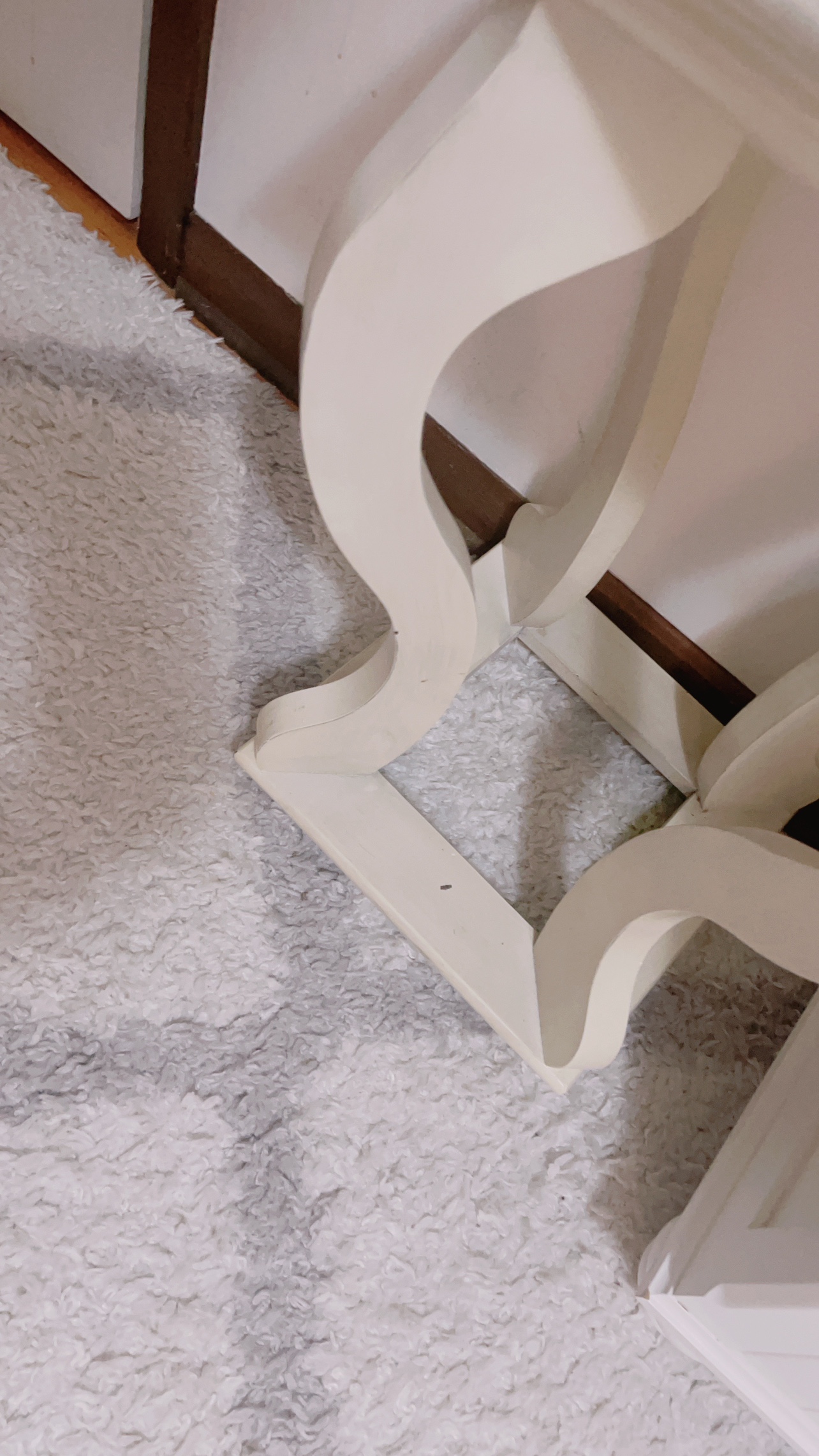 White side Table 2 pieces set  please check more pictures - photo 5